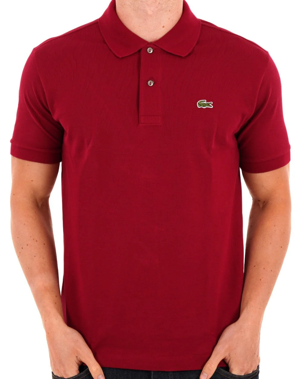 Lacoste Classic Polo Shirt Bordeaux