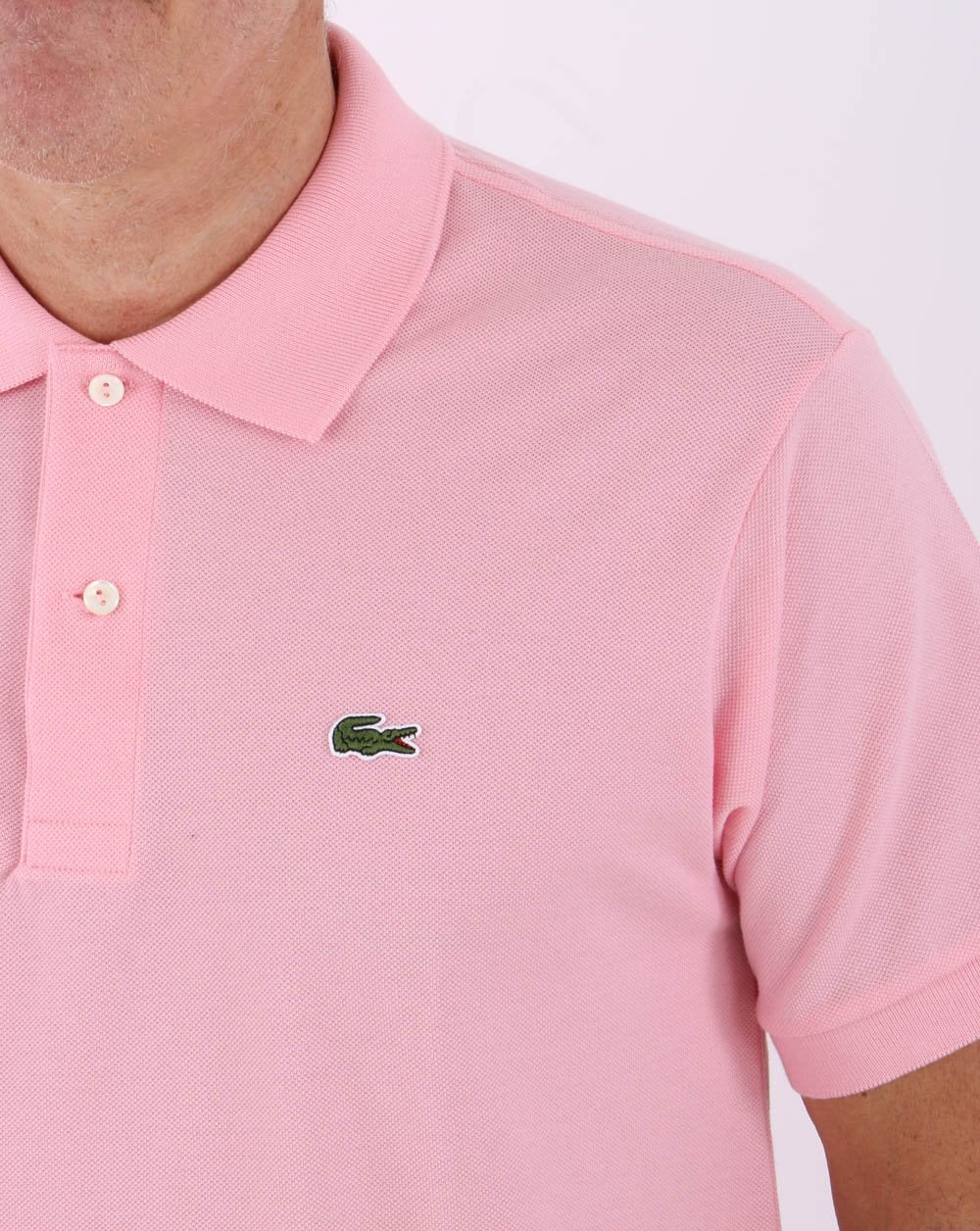 Lacoste Classic Polo Shirt Pink - Image 2