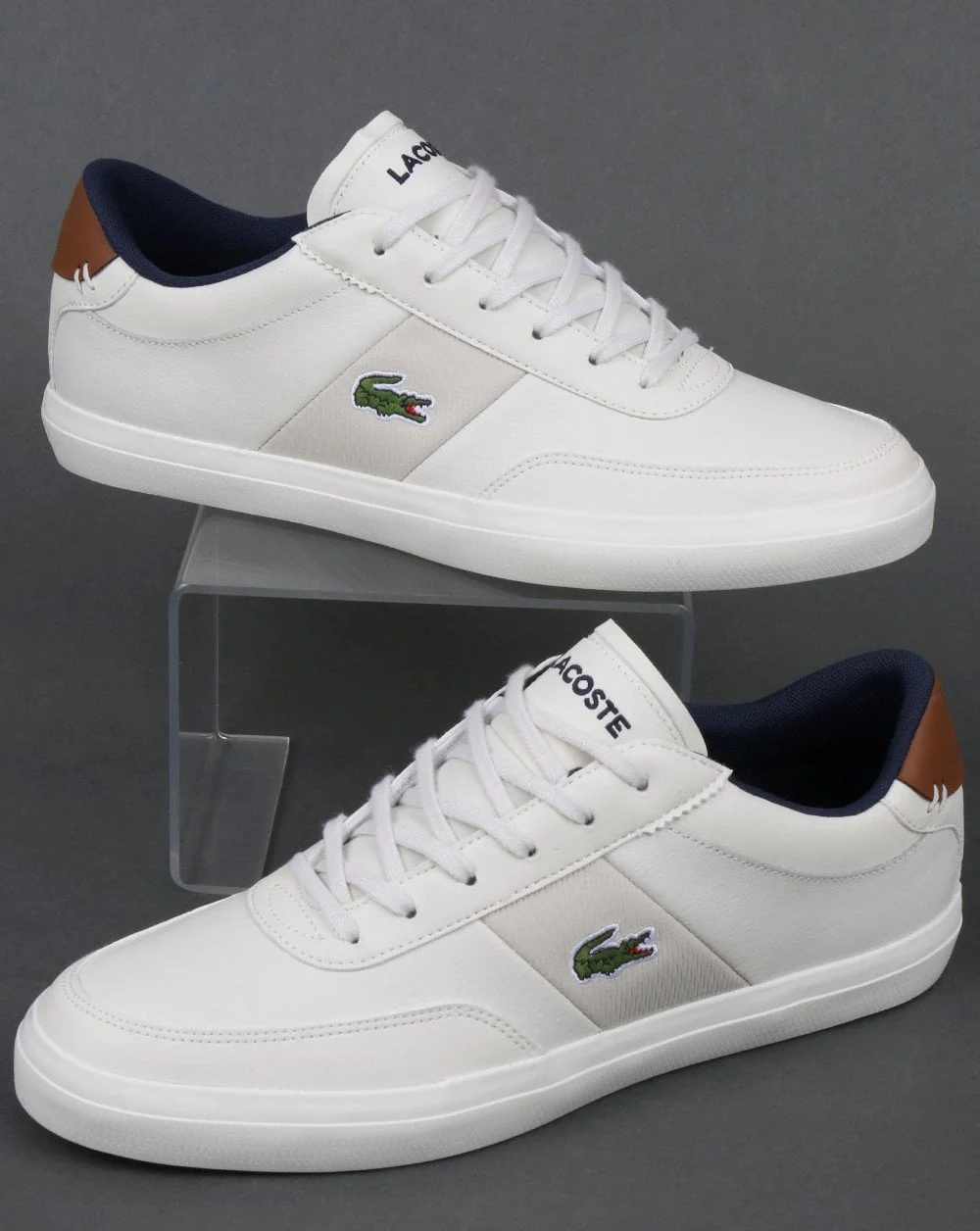 Lacoste Court Master 318 Trainer Off White/Navy