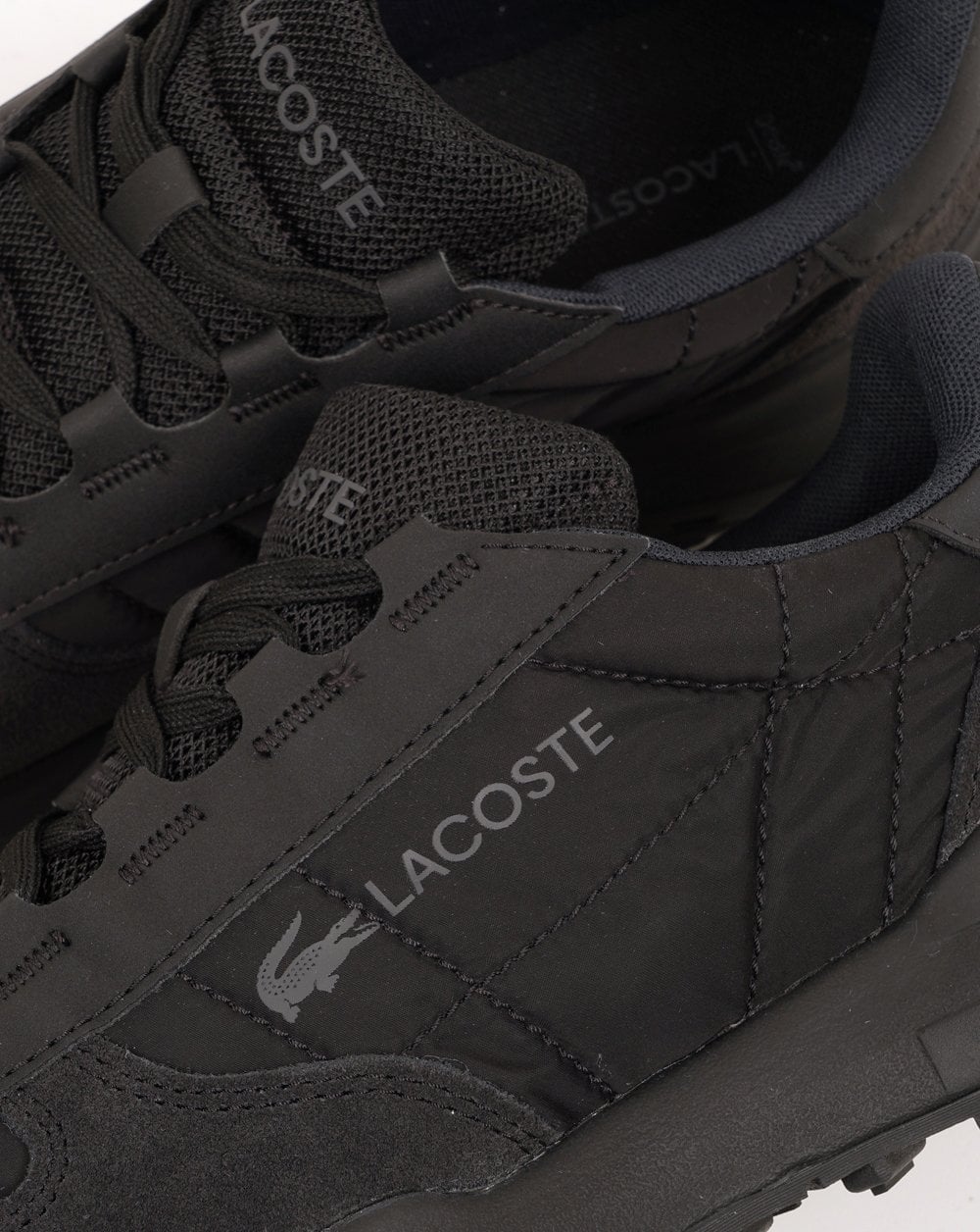 Lacoste Elite Active Evo Trainers Black/Black - Image 3