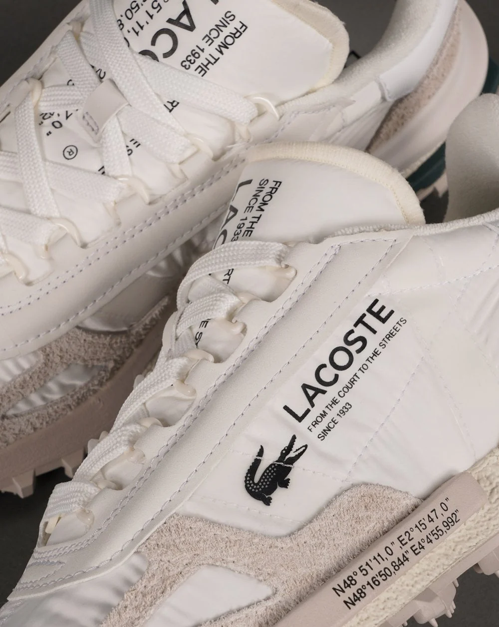 Lacoste Elite Active Trainer White/Dark Green - Image 4