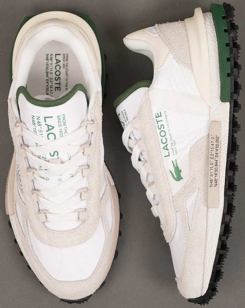 Lacoste Elite Active Trainers White