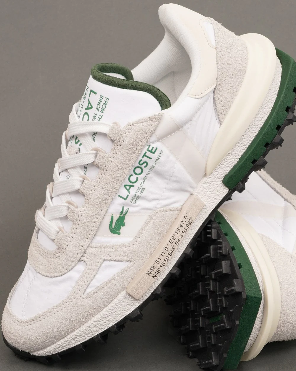 Lacoste Elite Active Trainers White - Image 2