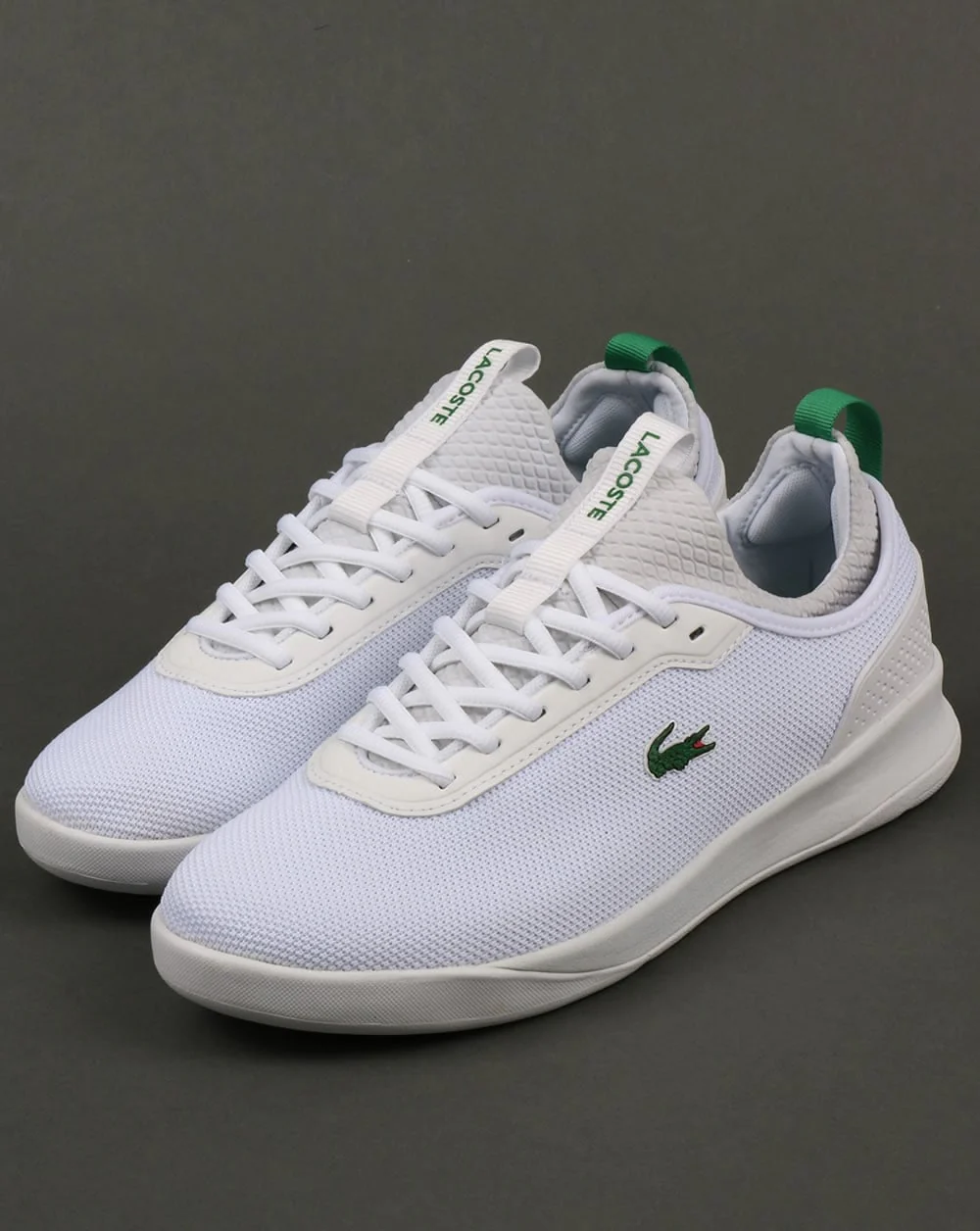 Lacoste Footwear Lt Spirit 2.0 Trainers White/Green - Image 4
