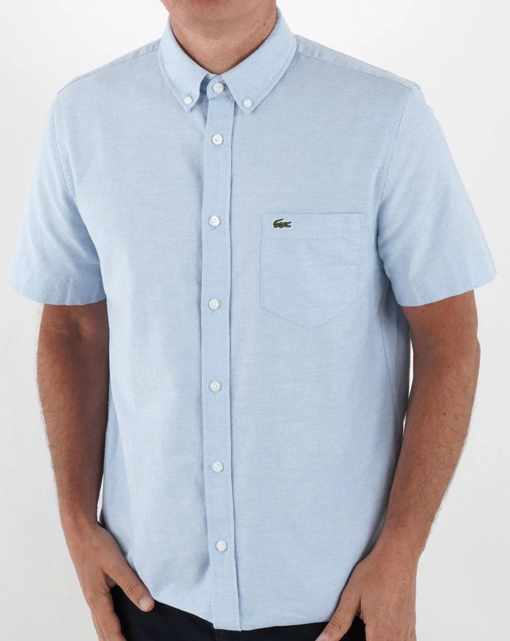 Lacoste Short Sleeve Shirt Sky Blue