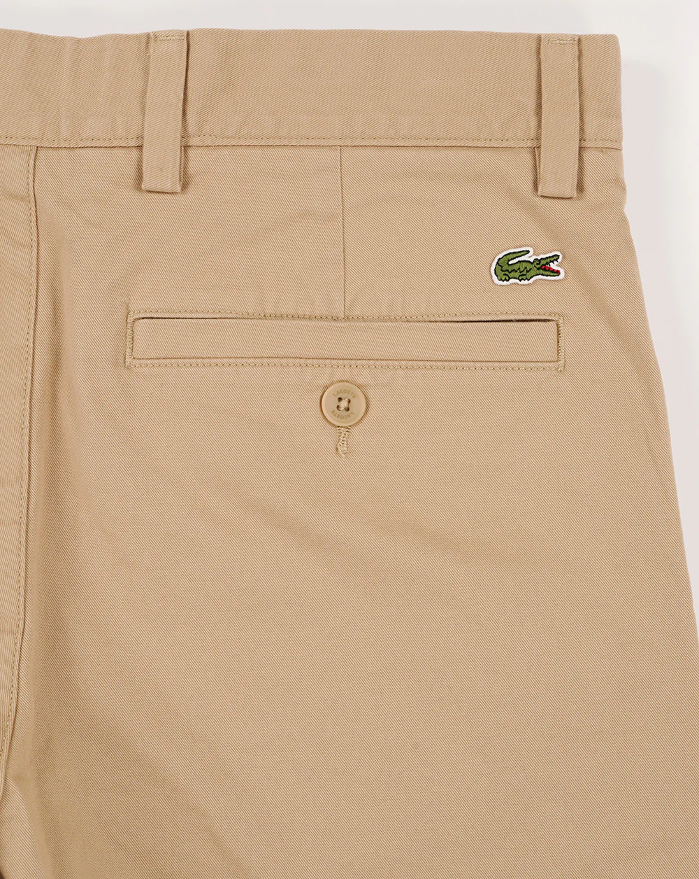 Lacoste Stretch Twill Chino Shorts Sand - Image 2