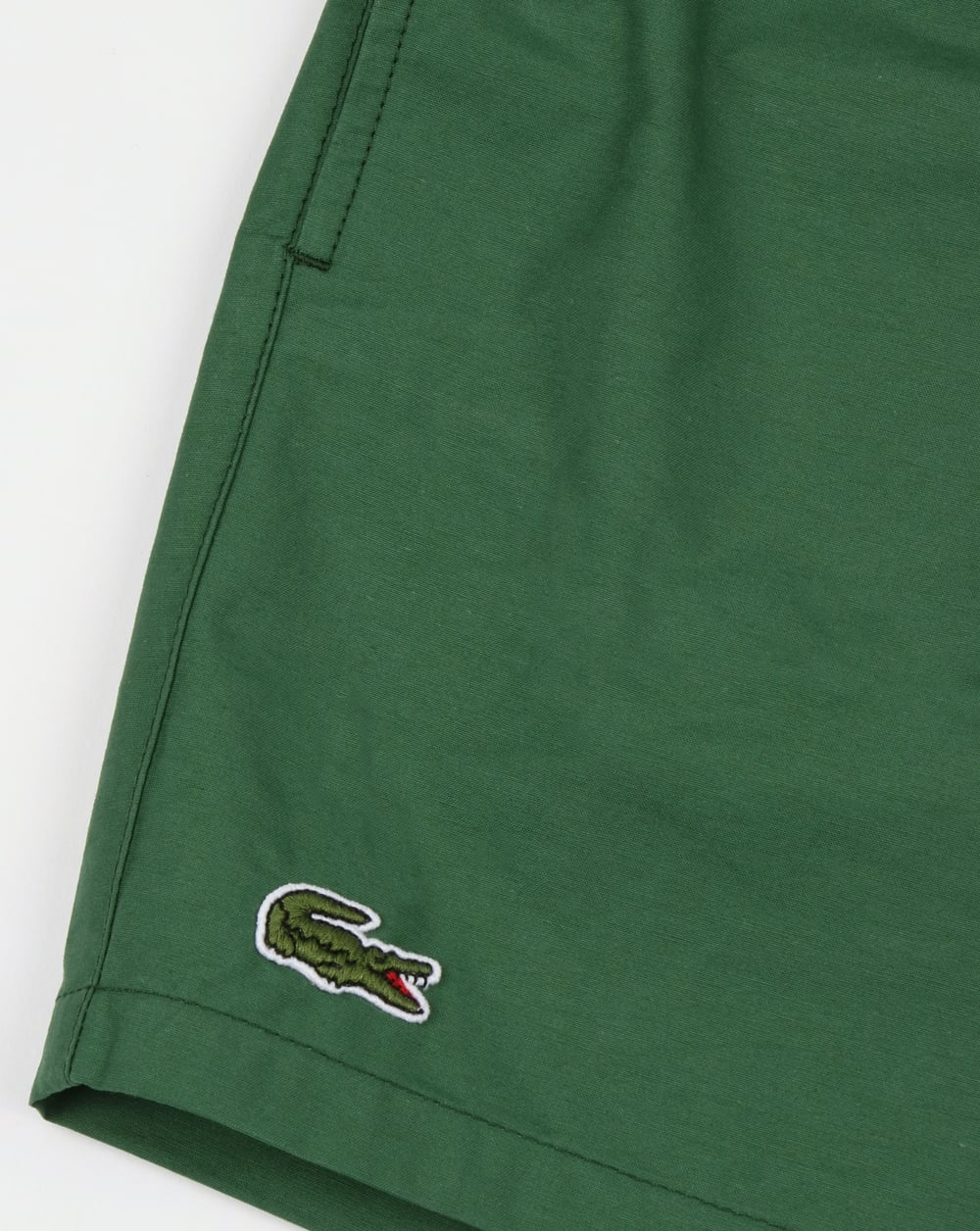 Lacoste Swim Shorts Green/Light Green - Image 3