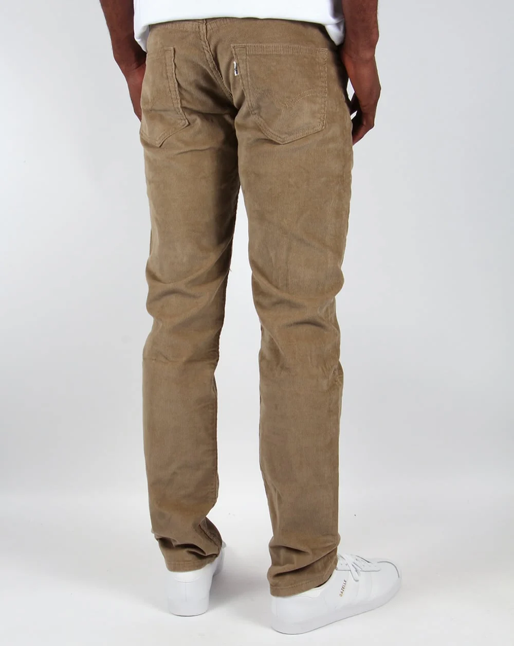 Levis 511 Cords Slim Fit Dark Sand - Image 2
