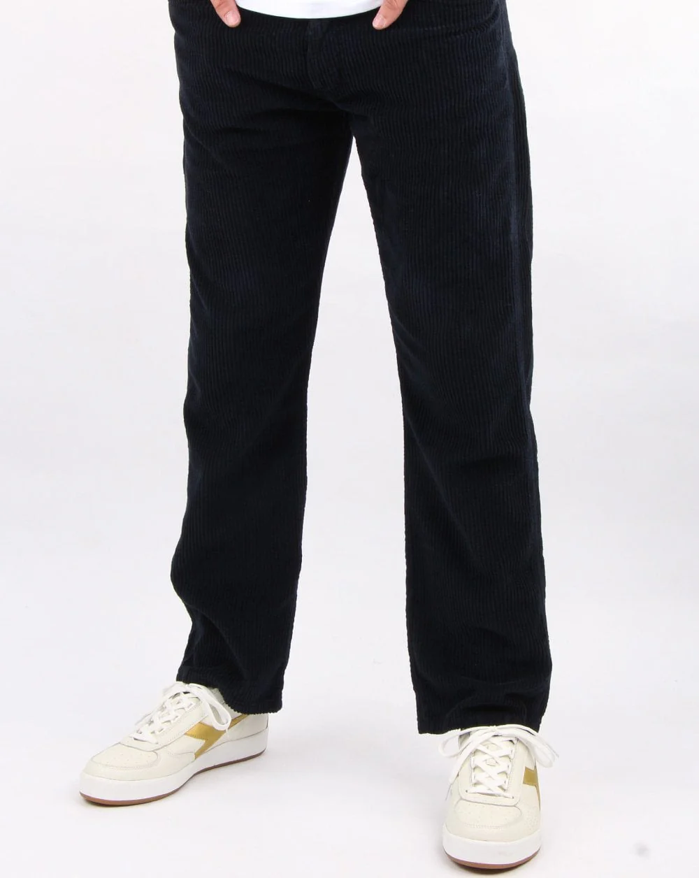 Lois Dallas Straight Jumbo Cords Navy - Image 2