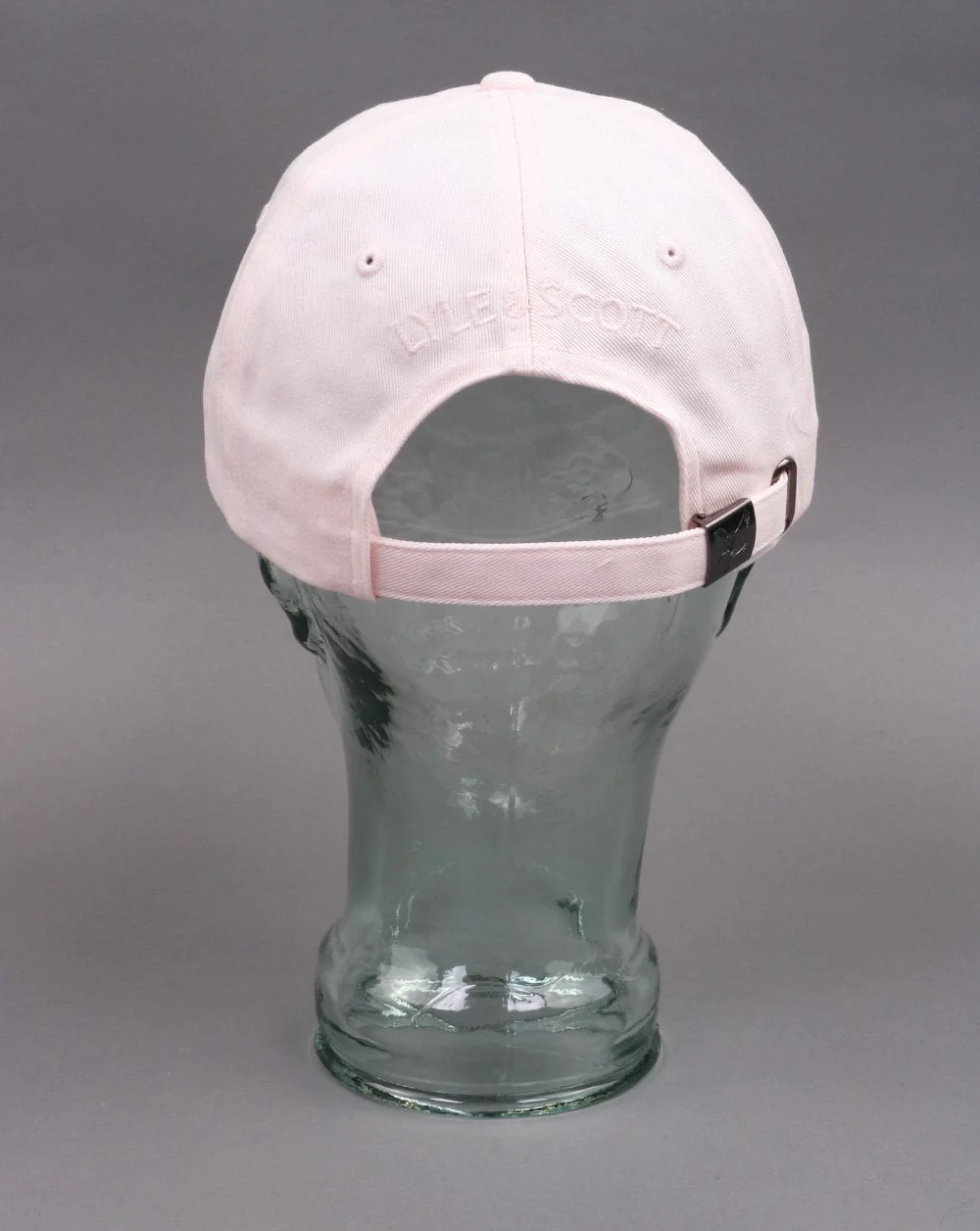 Lyle And Scott Cotton Twill Baseball Cap Pastel Pink - Image 3
