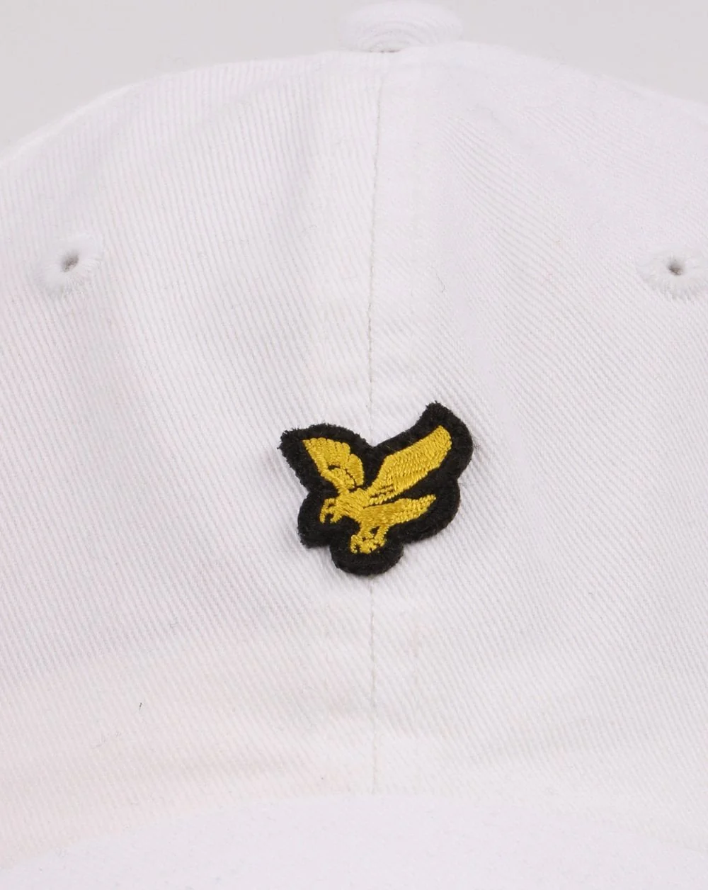 Lyle And Scott Denim Baseball Cap Undyed Denim - Image 2