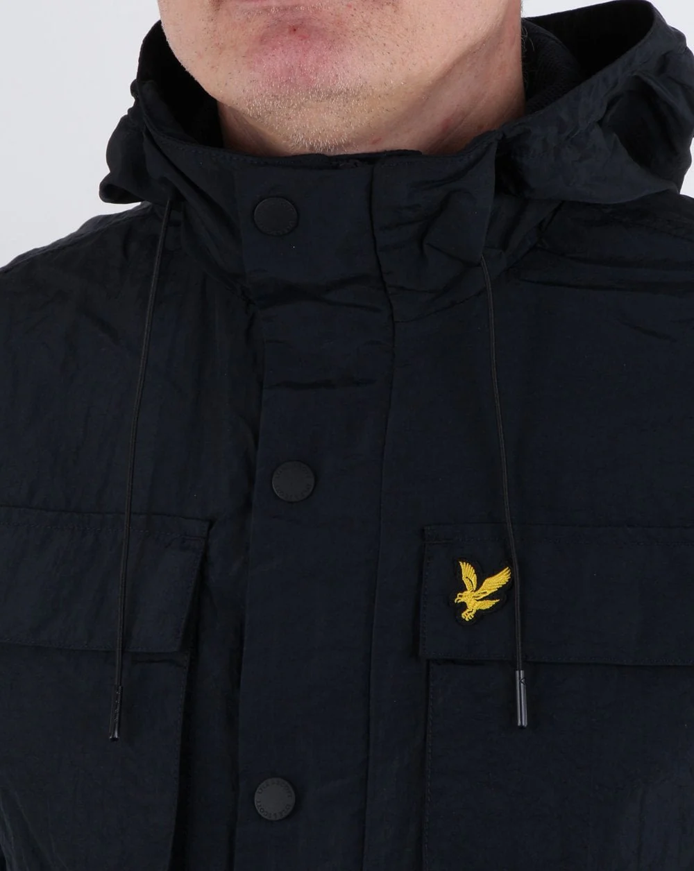 Lyle And Scott Pocket Jacket Dark Navy - Image 2