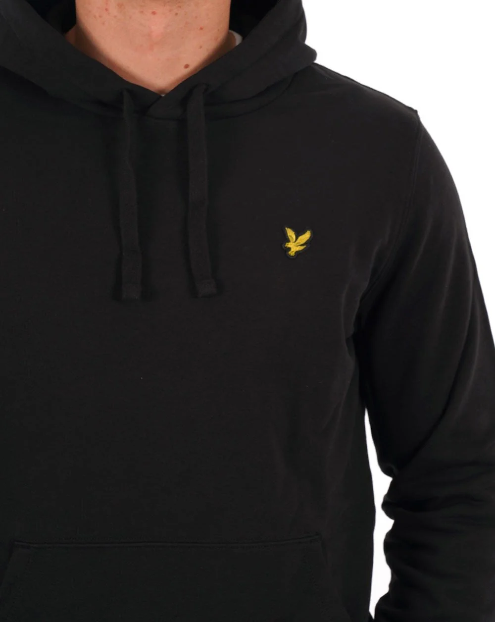 Lyle And Scott Pullover Hoodie Black - Image 3