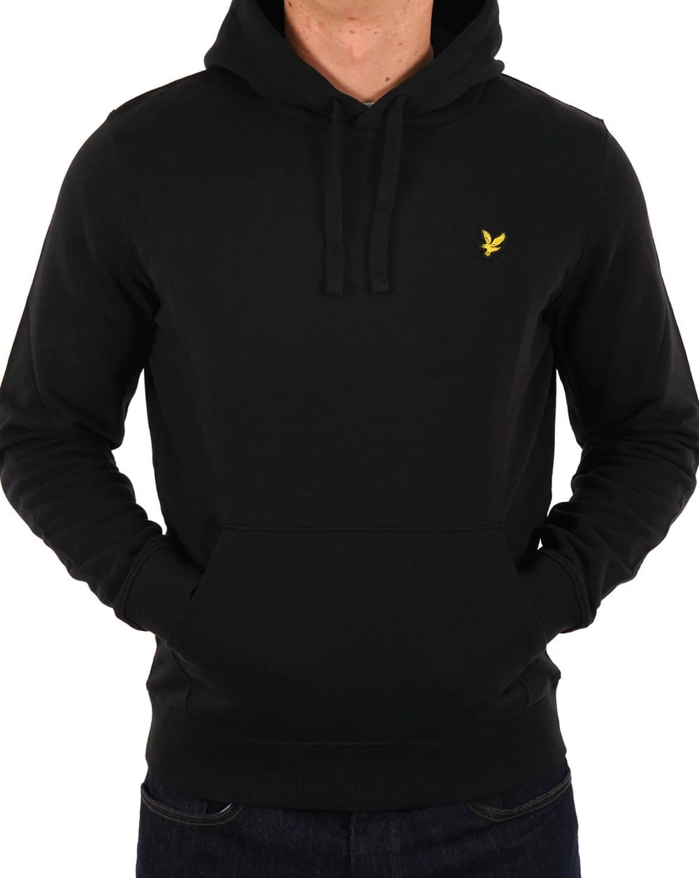 Lyle And Scott Pullover Hoodie Black - Image 4