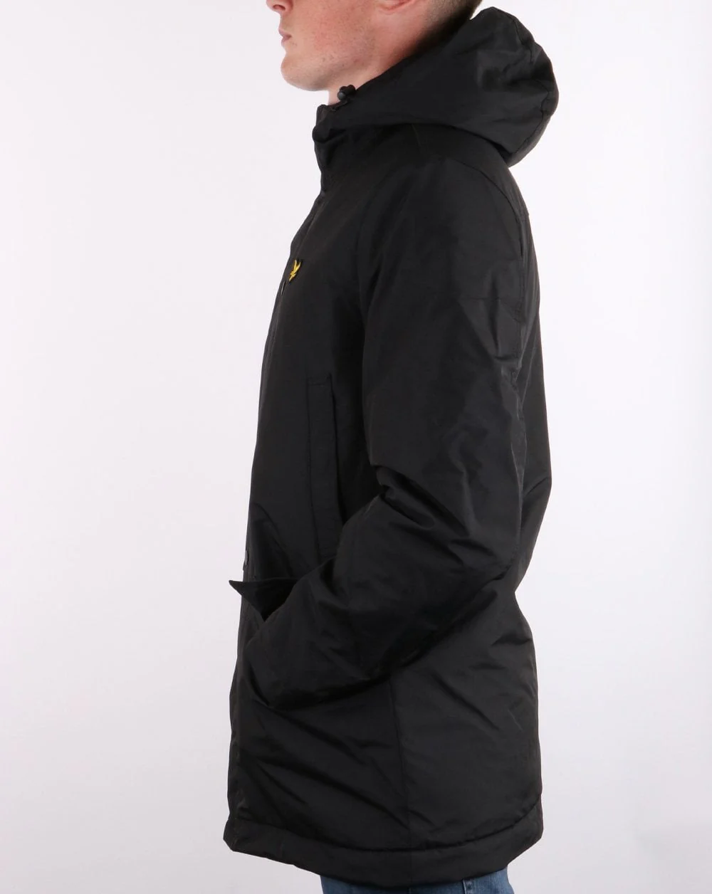 Lyle And Scott Techincal Parka Jet Black - Image 2