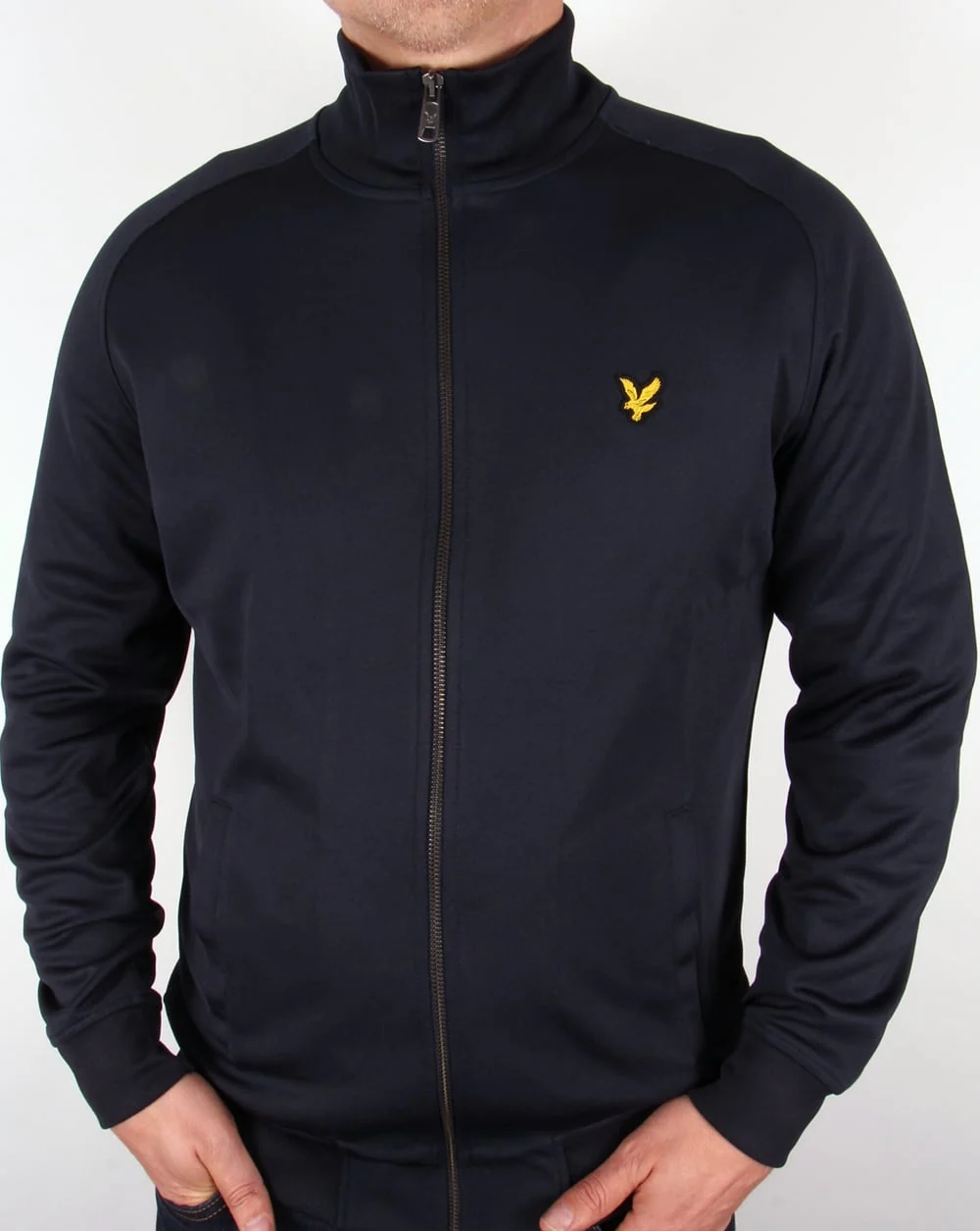 Lyle And Scott Track Jacket Navy Blue