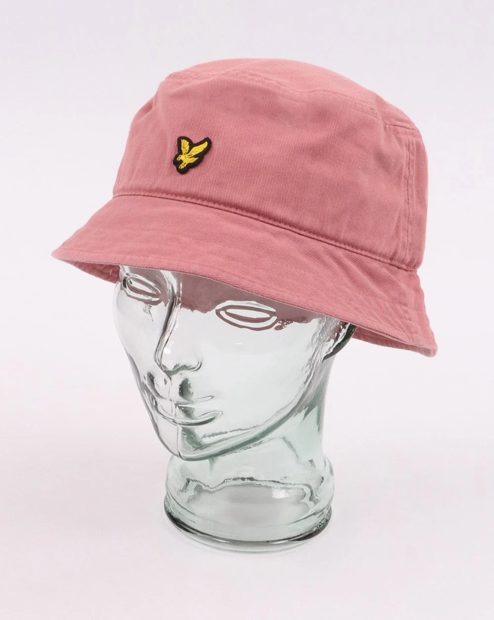 Lyle And Scott Washed Twill Bucket Hat Pink Shadow