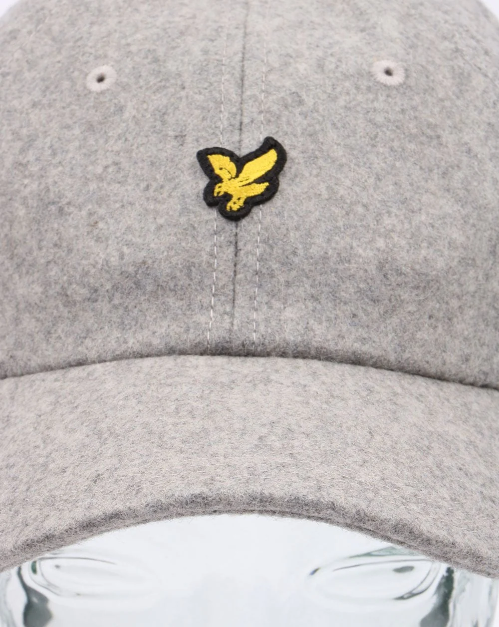 Lyle And Scott Woollen Cap Light Grey Marl - Image 2