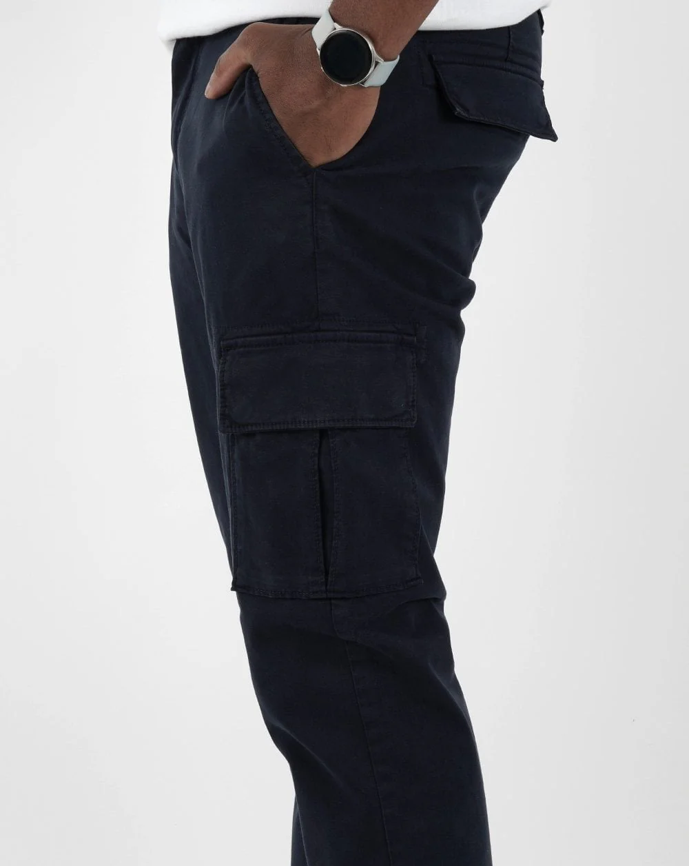 Lyle & Scott Cargo Trouser Dark Navy - Image 2