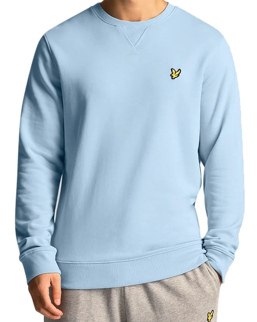 Lyle & Scott Crew Neck Sweatshirt Light Blue