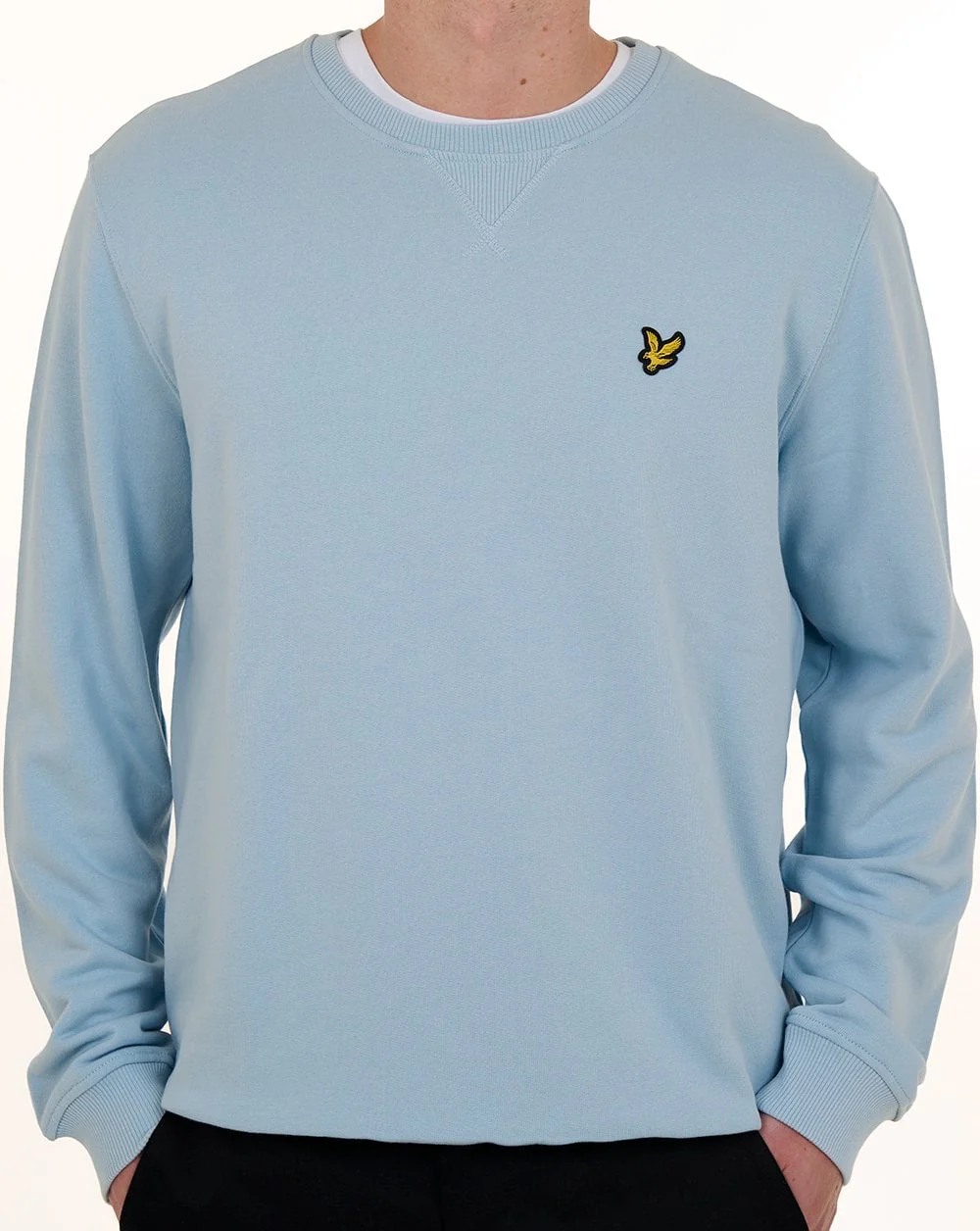 Lyle & Scott Crew Neck Sweatshirt Opal Blue