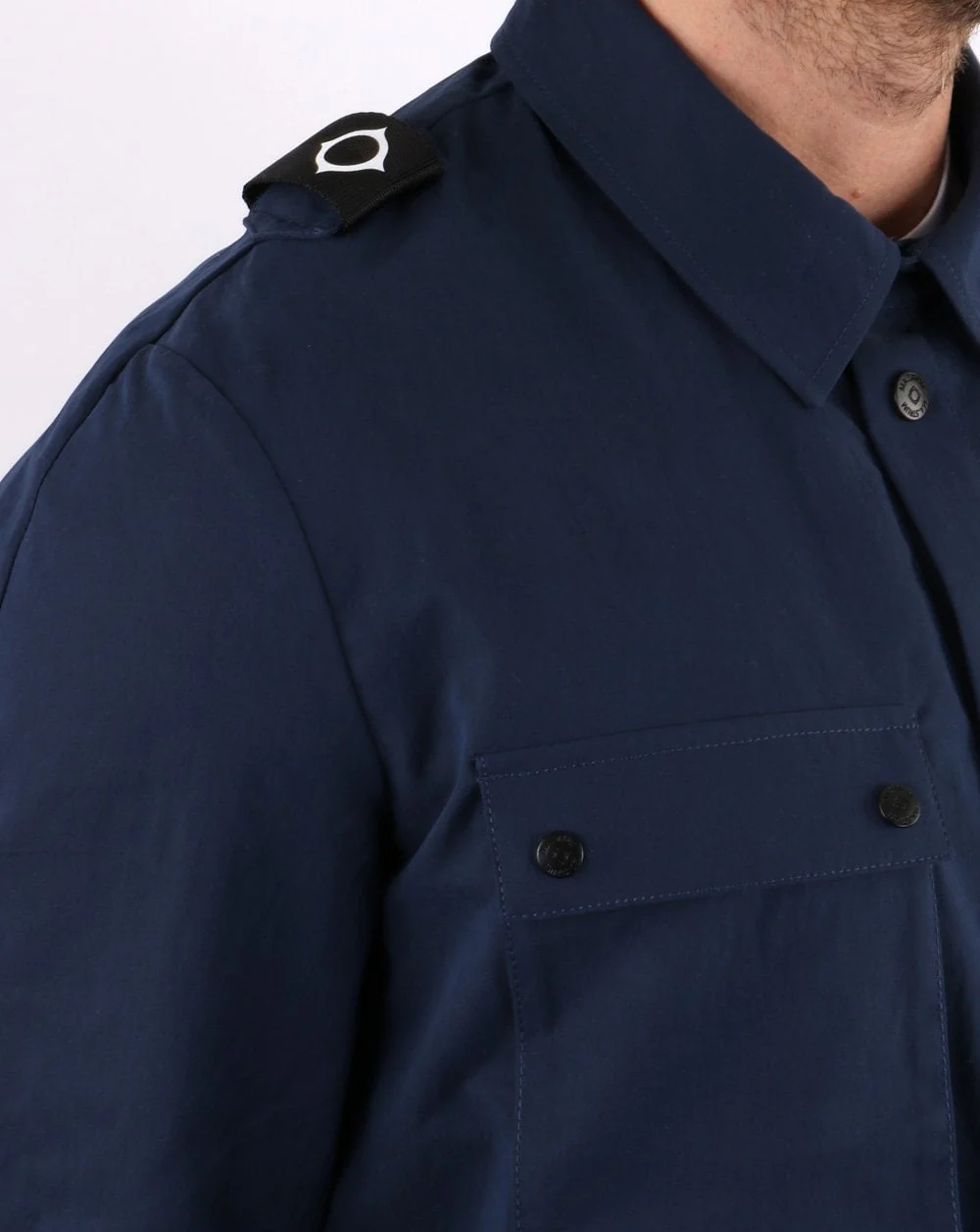 Ma.strum Overshirt Ink Navy - Image 2