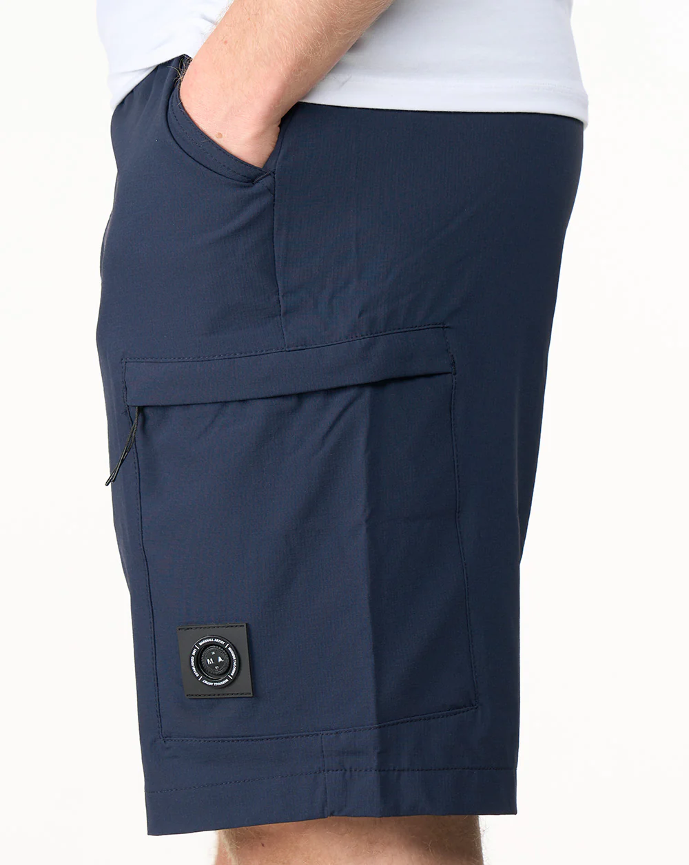 Marshall Artist Deriva Shorts Navy - Image 2