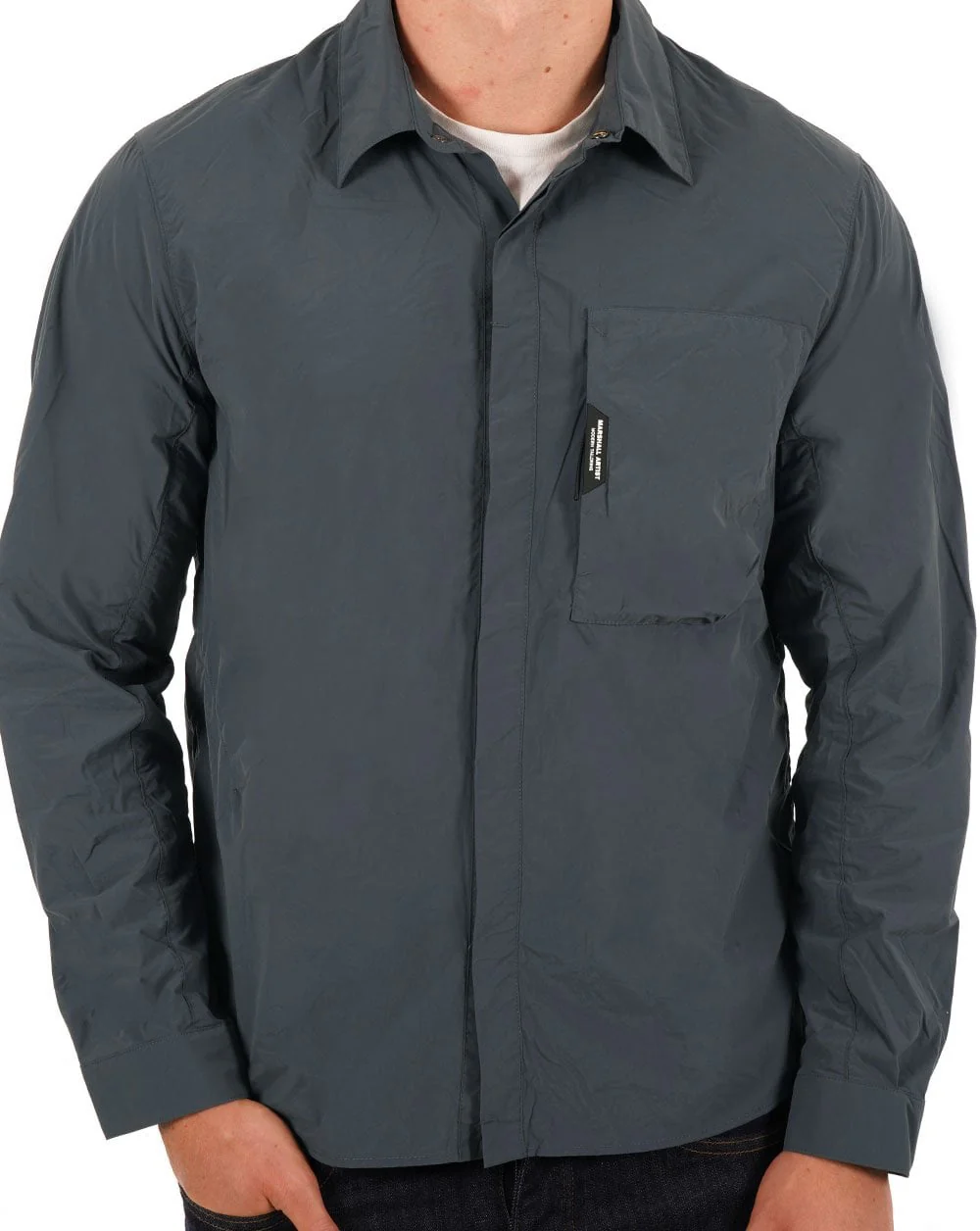 Marshall Artist Lucido Overshirt Slate - Image 3