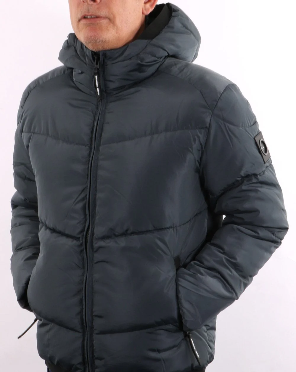 Marshall Artist Paninaro Padded Jacket Graphite - Image 4