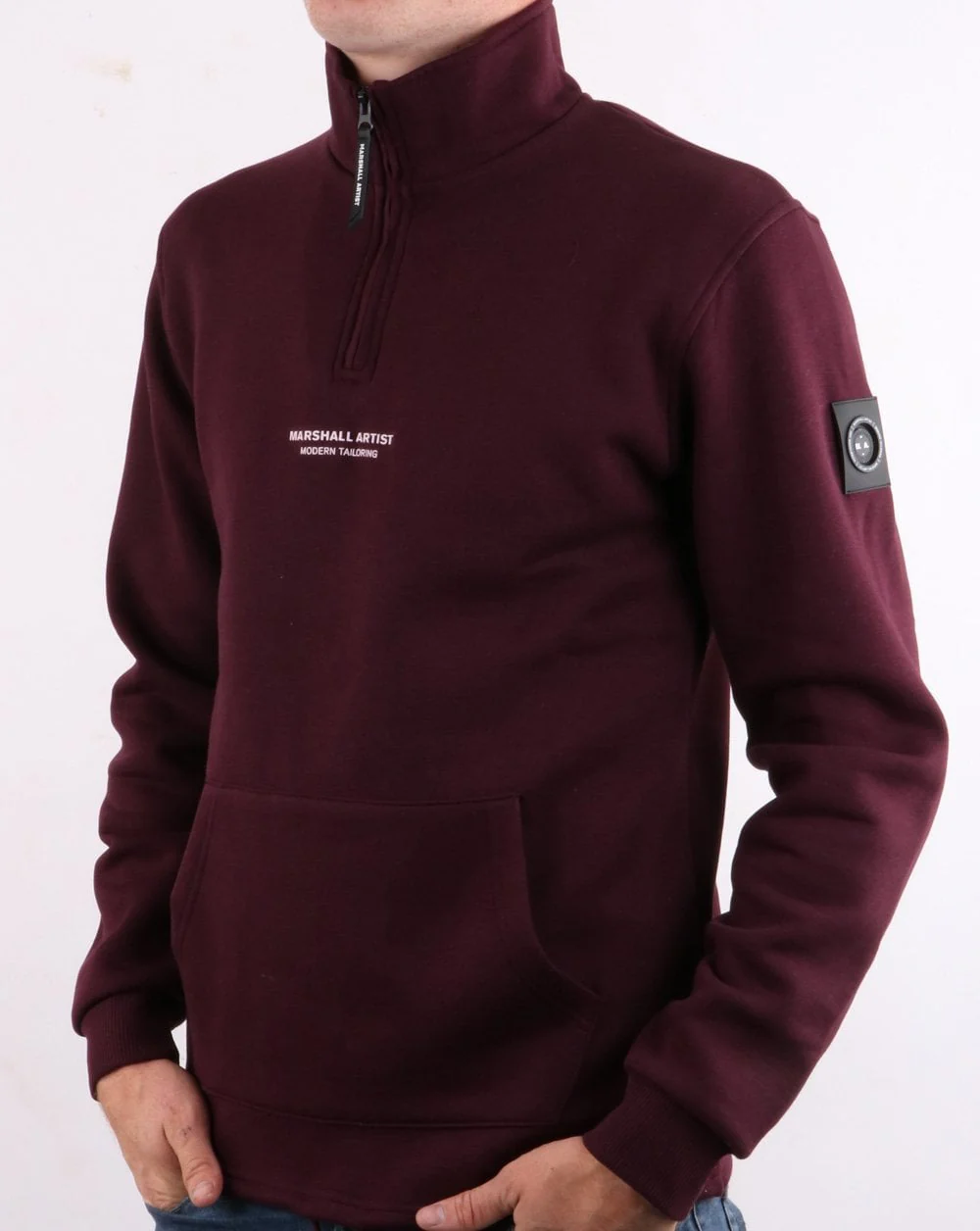 Marshall Artist Siren Half Zip Sweatshirt Fig