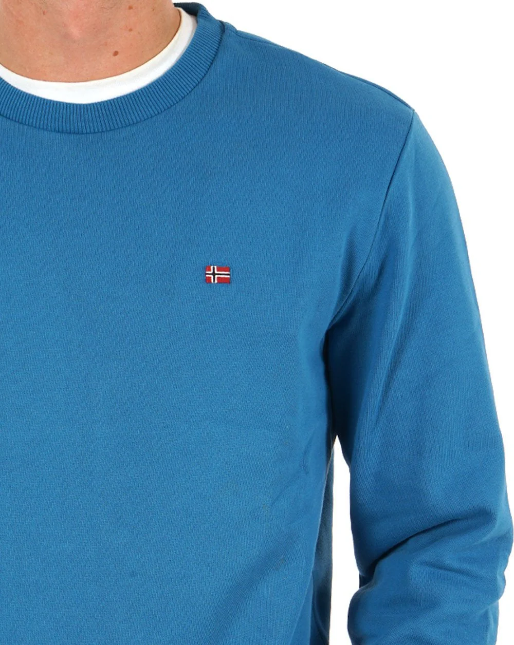 Napapijri Balis Crew Sweat Blue Sapphire - Image 2