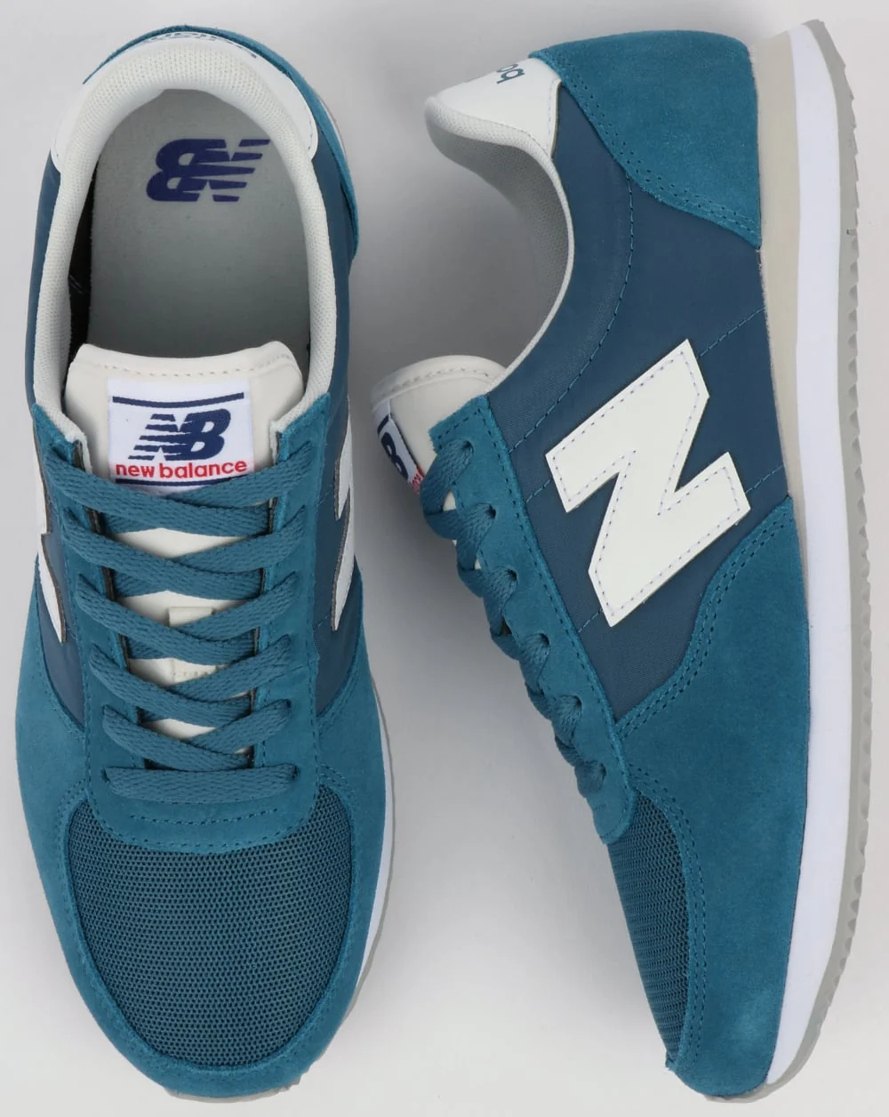 New Balance 220 Trainers Light Blue/White - Image 2