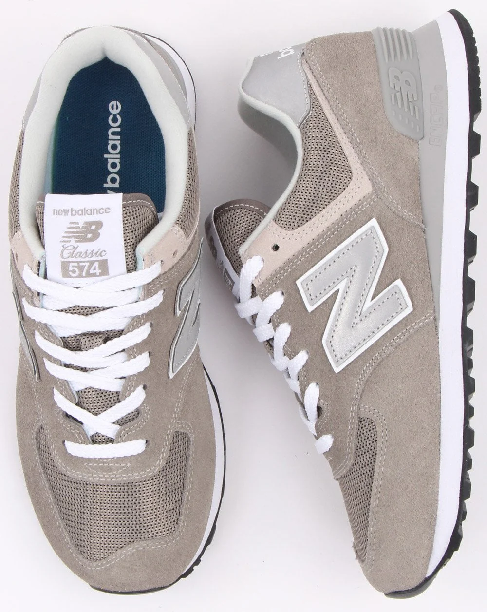 New Balance 574 Trainers Grey - Image 2