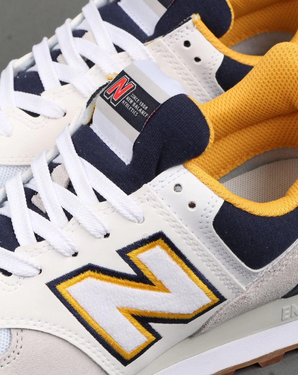 New Balance Ml574 Trainers White - Image 4