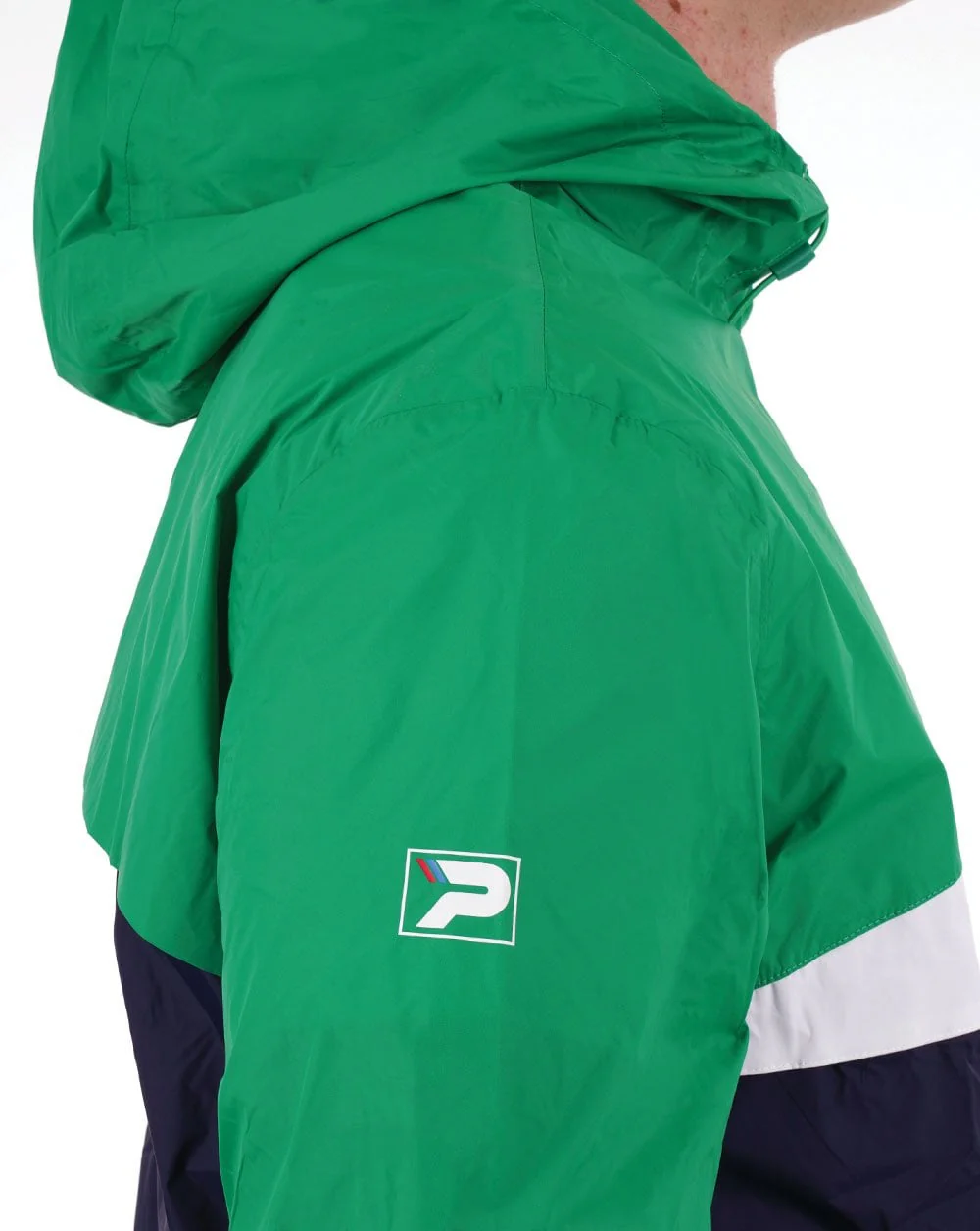 Patrick Classic Cagoule Green/Navy - Image 3