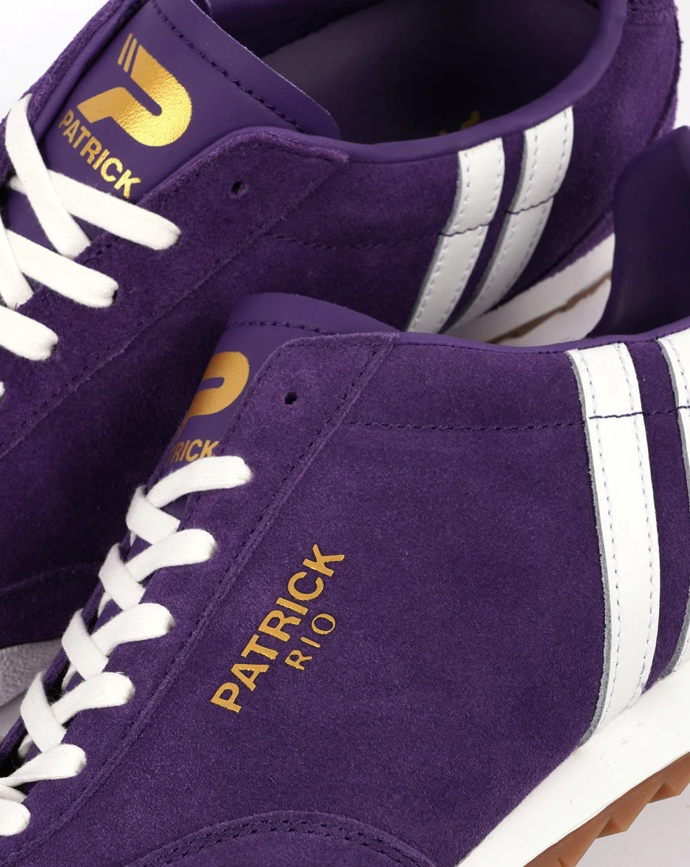 Patrick Rio Trainers Purple/White - Image 4