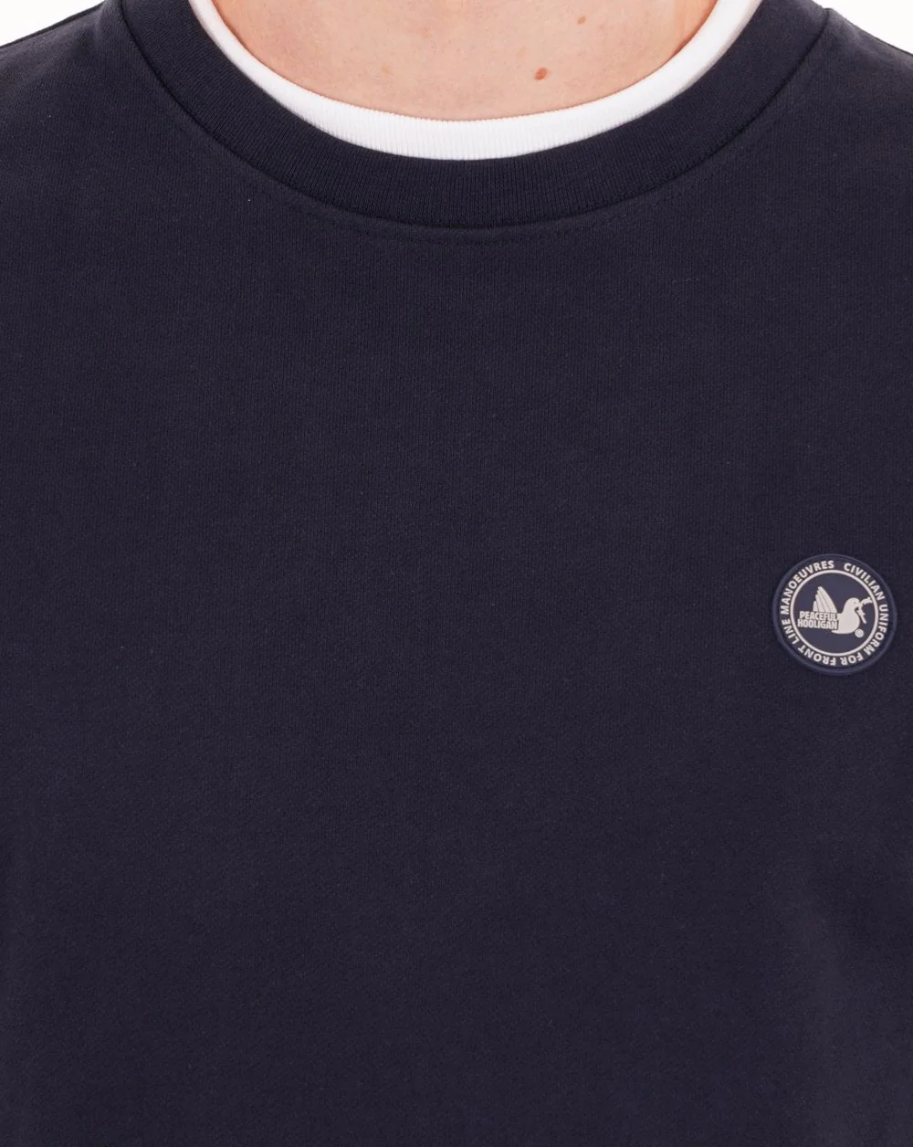 Peaceful Hooligan Crew Sweatshirt Navy - Image 2
