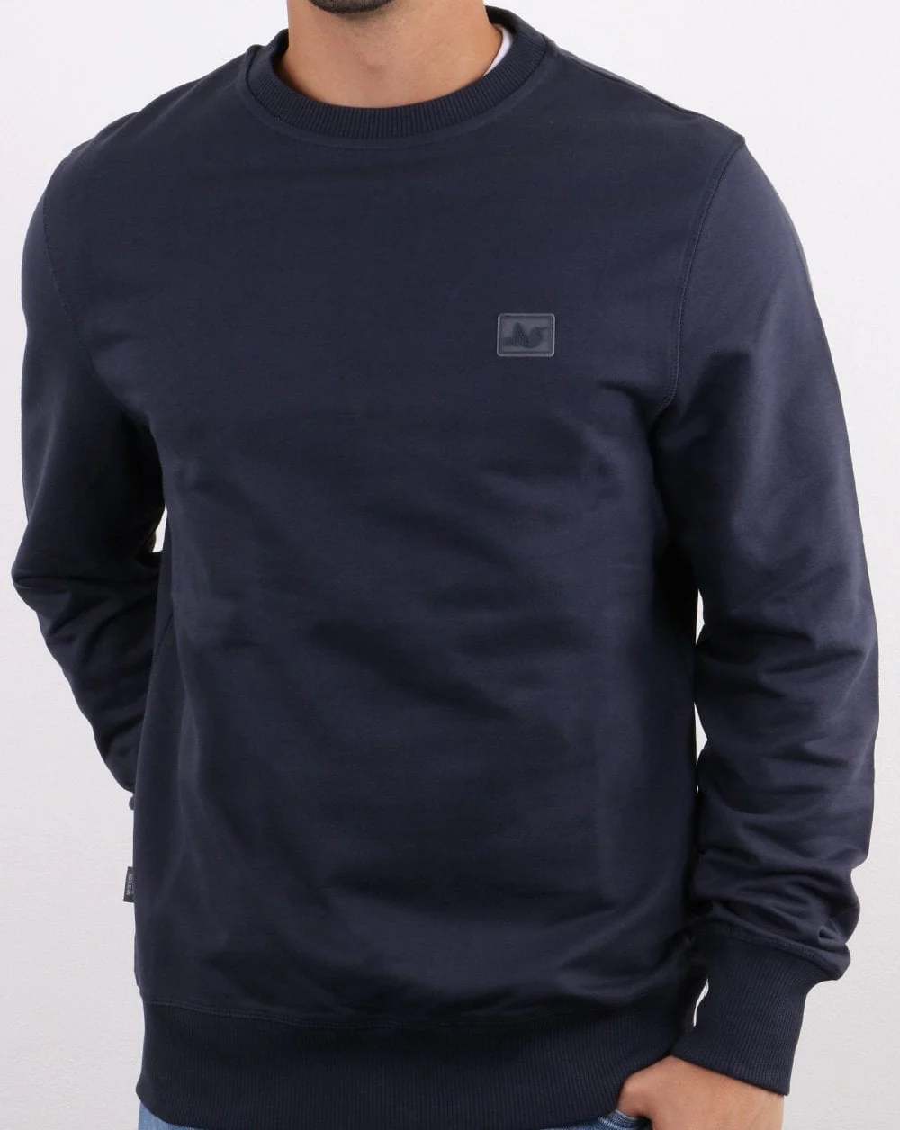 Peaceful Hooligan Johnson Sweatshirt Navy - Image 3