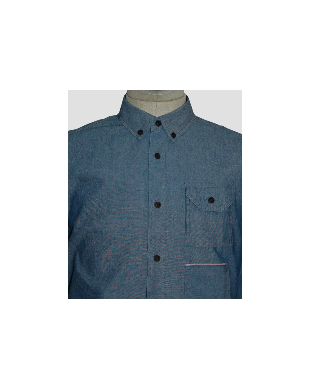 Penfield Helenby Selvedge Utility Shirt Blue - Image 2