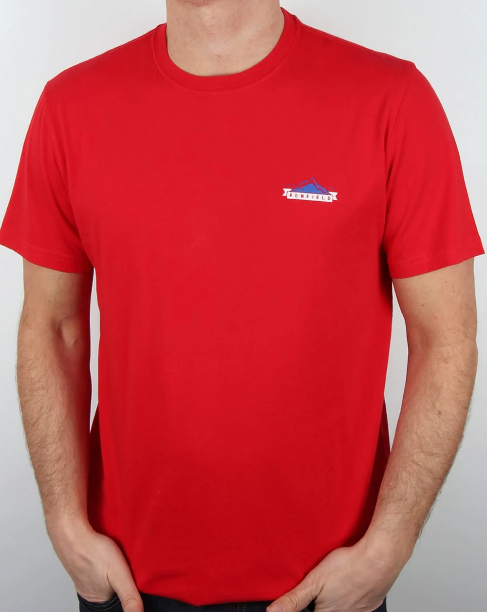 Penfield Logo T Shirt Red