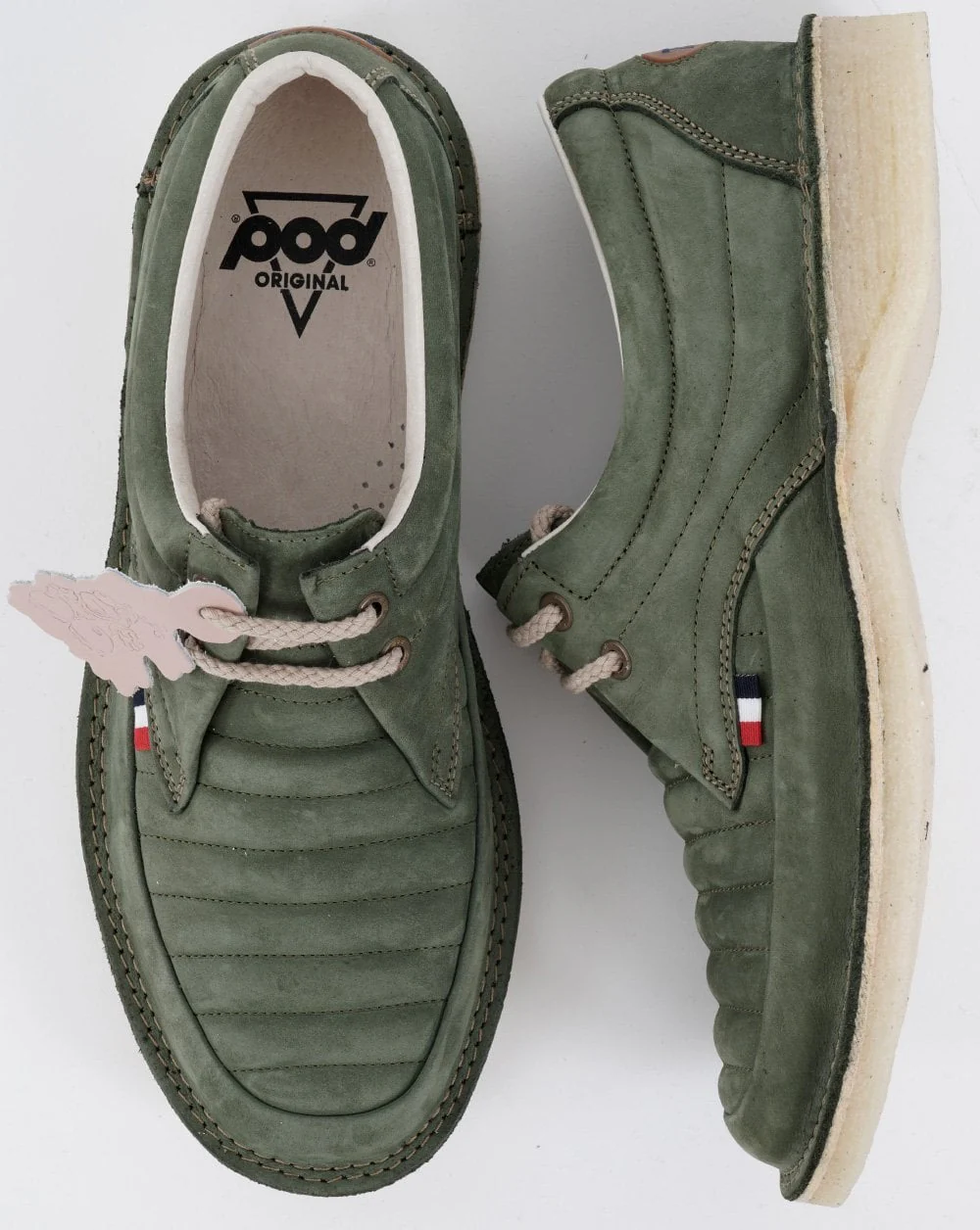 Pod Jagger Shoe Khaki Nubuck - Image 2
