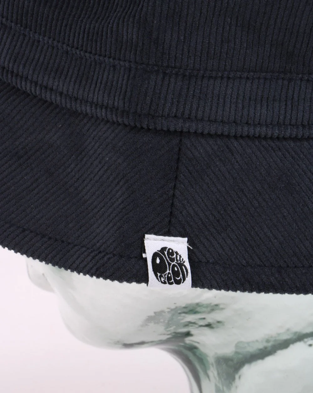 Pretty Green Cord Bucket Hat Navy - Image 4