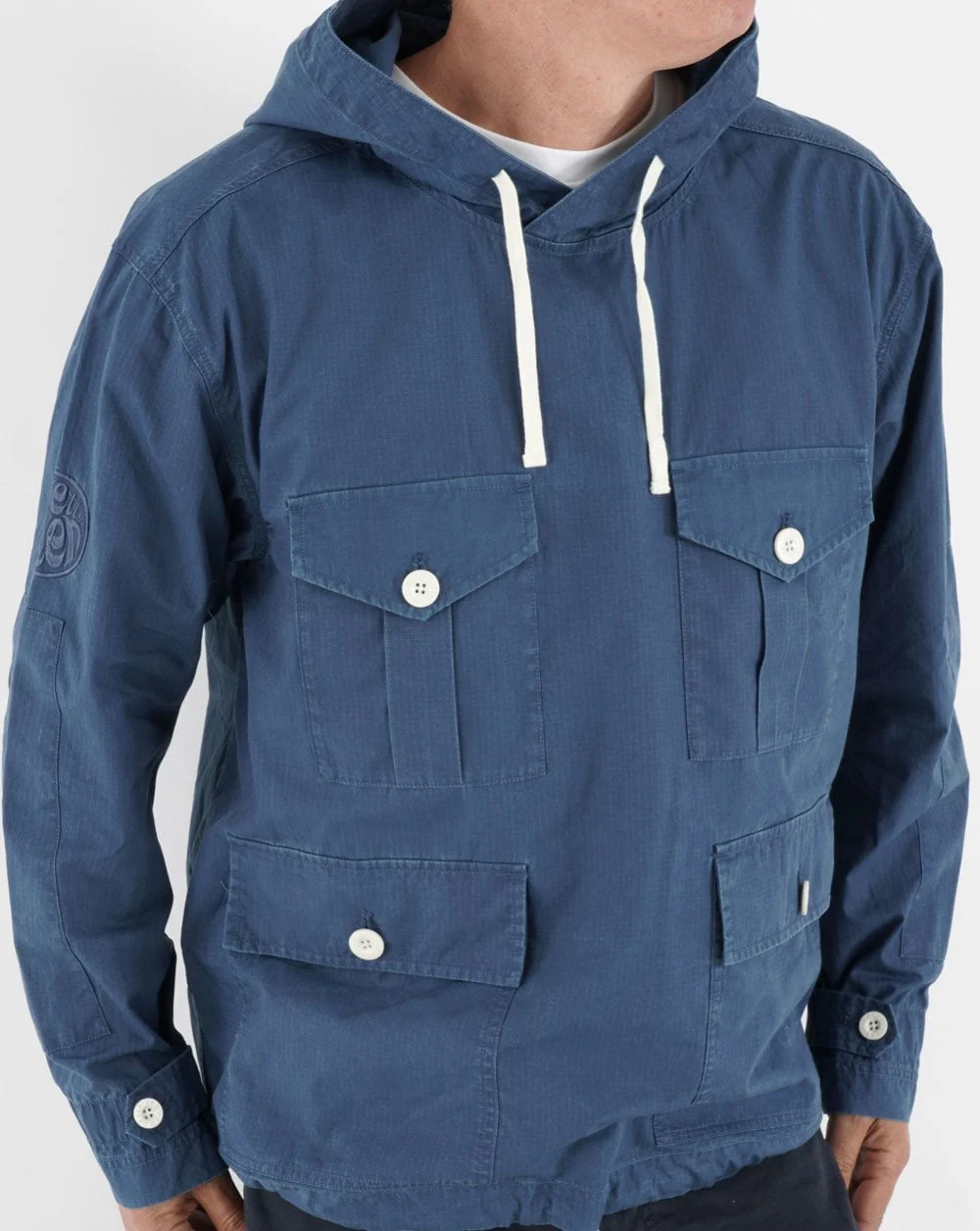 Pretty Green Creedence Smock Navy - Image 2