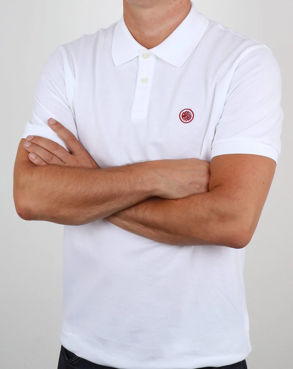 Pretty Green Hartford Polo Shirt White - Image 4