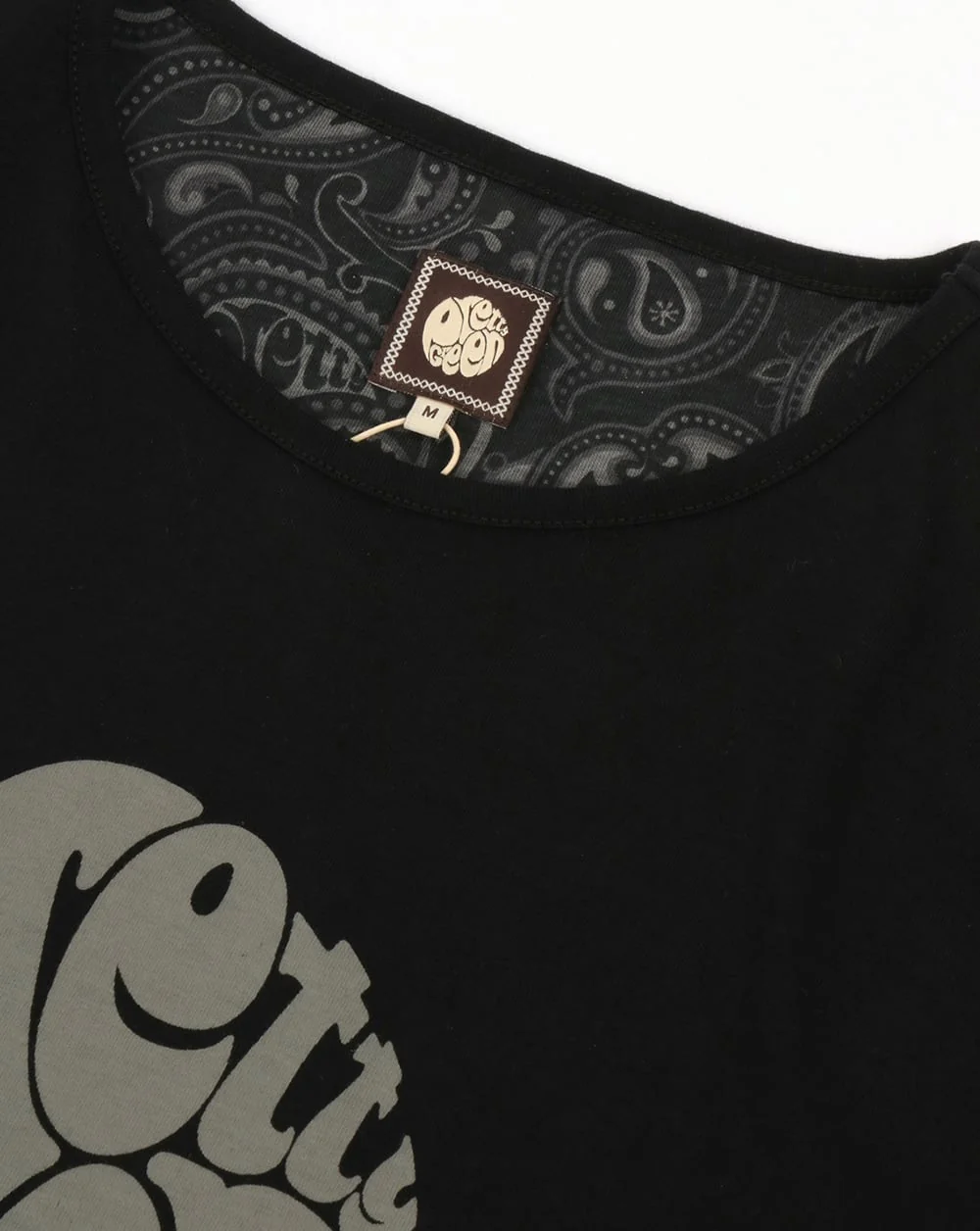 Pretty Green Logo T Shirt Black - Image 3