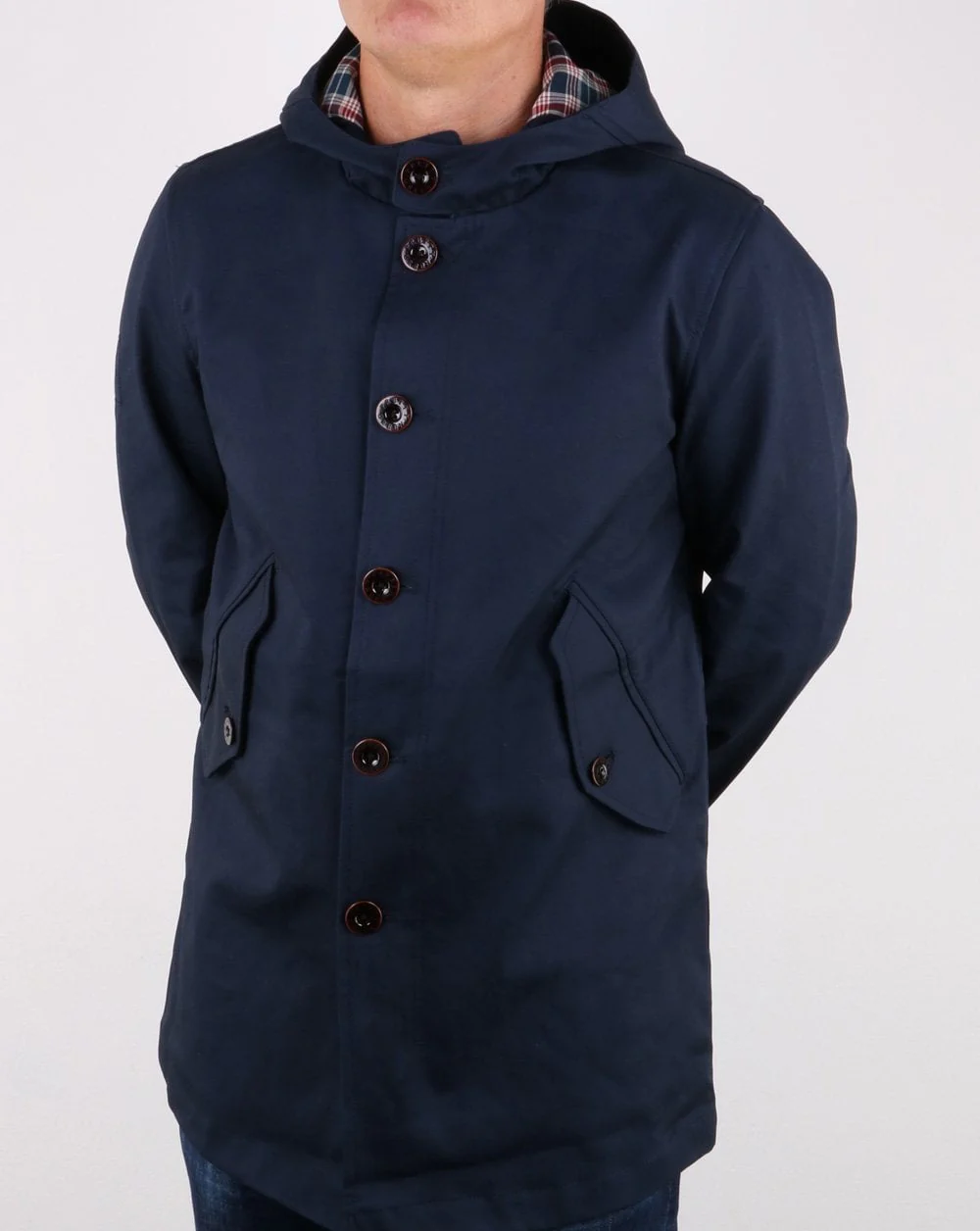 Pretty Green Millfield Jacket Navy - Image 4