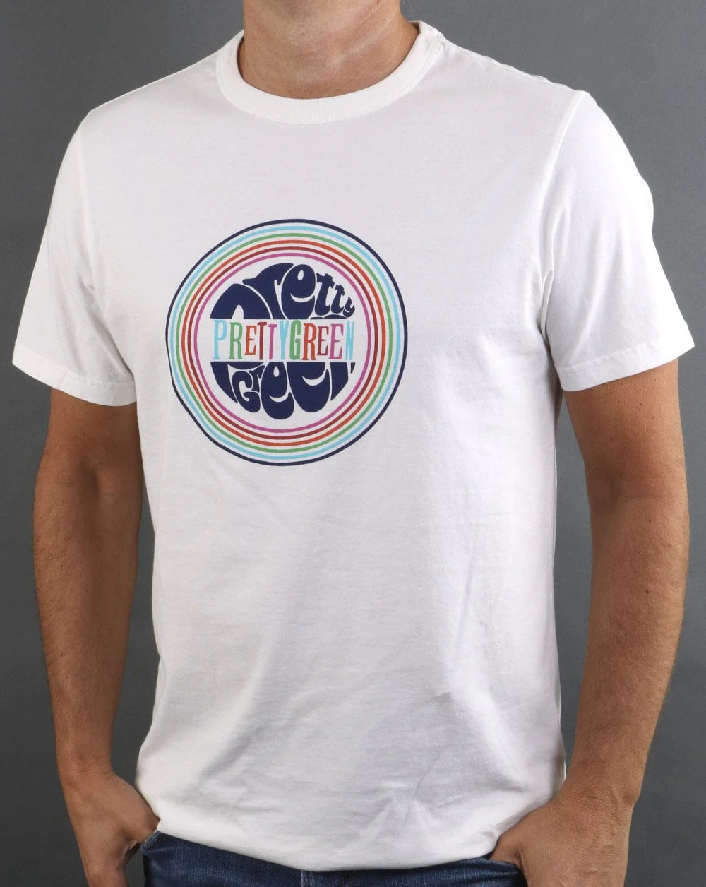 Pretty Green Norton T-shirt White