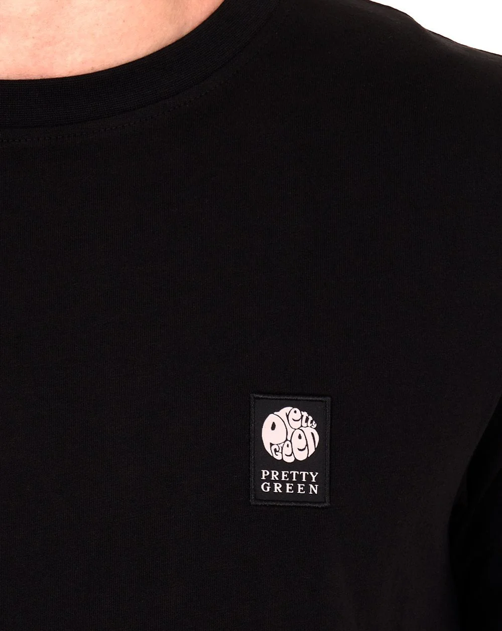 Pretty Green Sinclair T Shirt Charcoal - Image 4