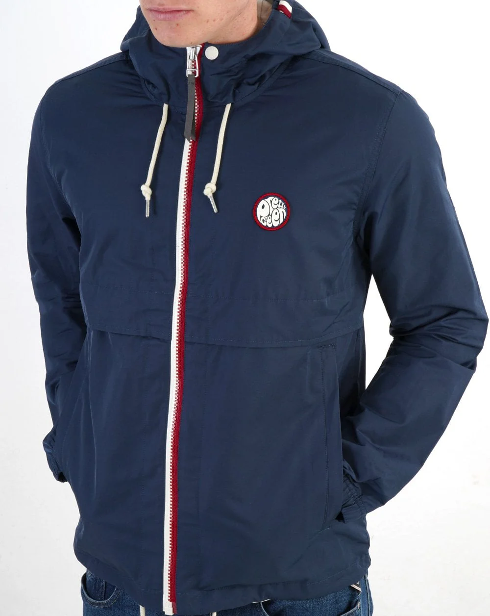 Pretty Green Tilby Hooded Jacket Navy - Image 3