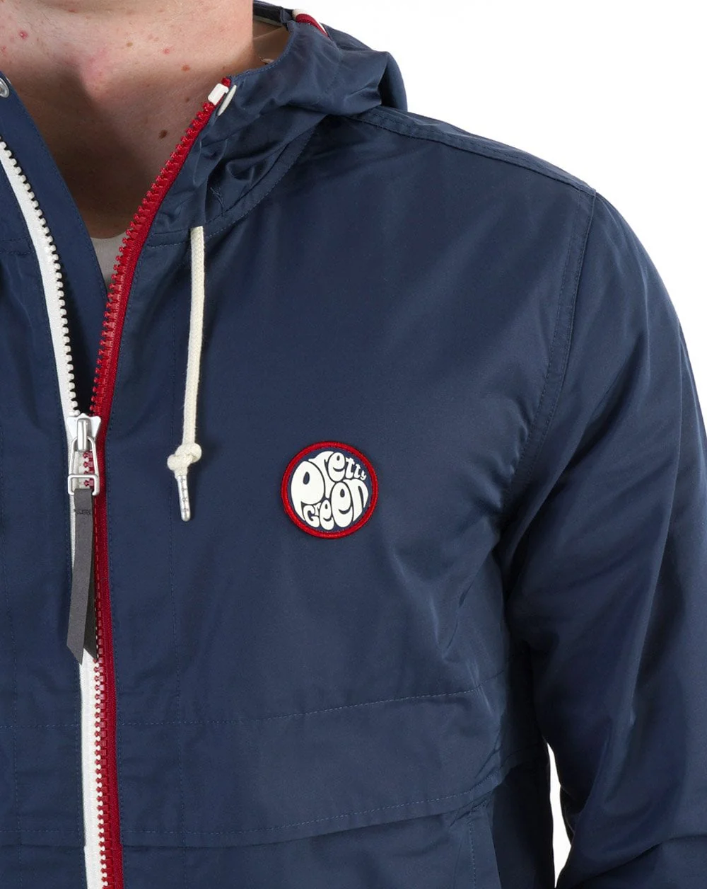 Pretty Green Tilby Hooded Jacket Navy - Image 4